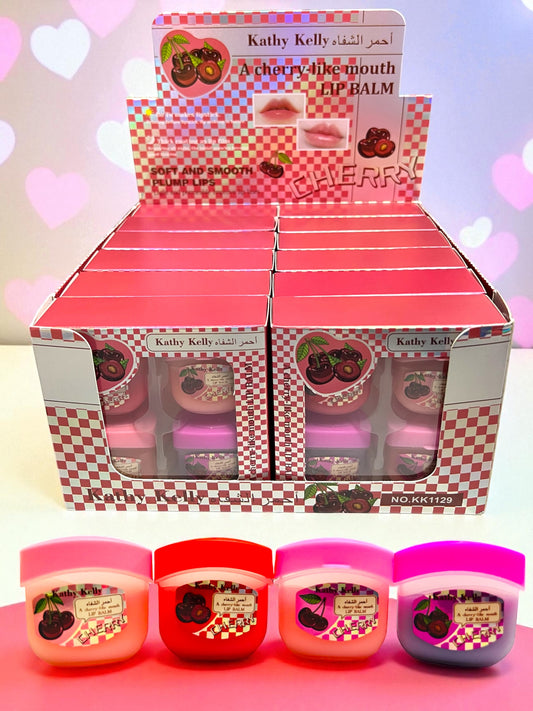 Set lip balm cherry