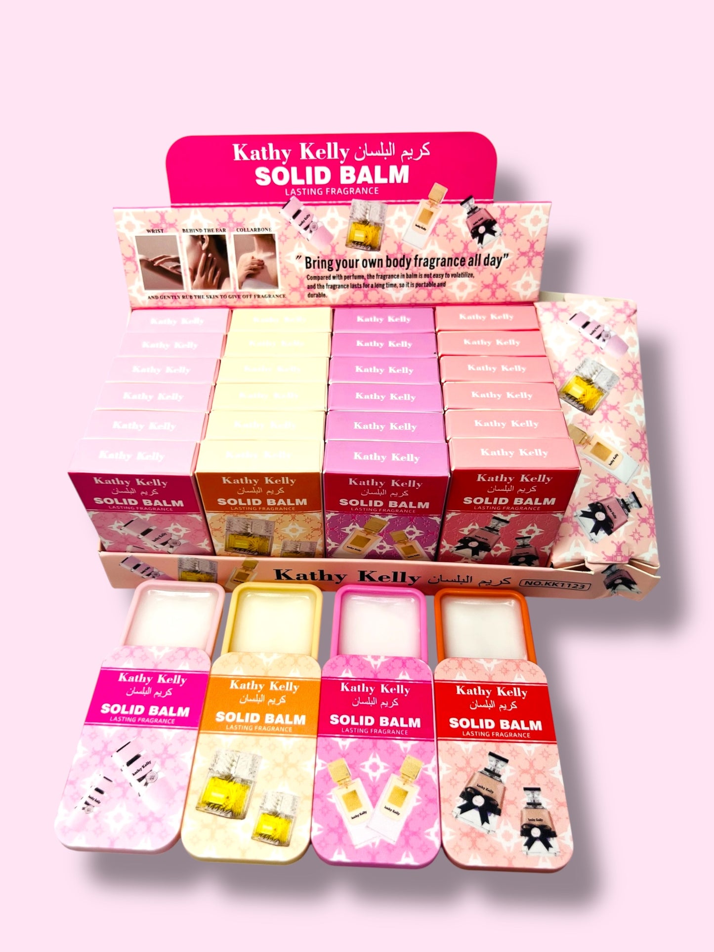 Perfumes en bálsamo